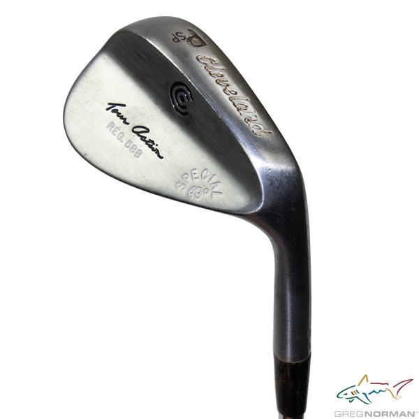 Greg Normans Personal Used Cleveland Golf Tour Action Reg 588 Special 49 Degree PSP Wedge - No Grip