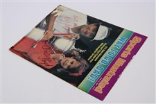 Ray Floyd & Daughter Christina Signed 1986 Sports Illustrated Cover Only JSA ALOA