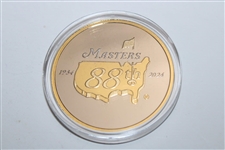 2024 Masters Tournament Ltd Ed Coin #596/750 in Box w/Card - Hole One Tea Olive