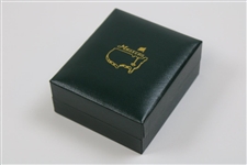 Masters Tournament Clubhouse Silver Cuff Links in Original Box - Made in Italy