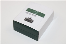 Masters Tournament Clubhouse Silver Cuff Links in Original Box - Made in Italy