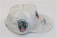 Jack Nicklaus & Tom Watson Signed 1992 Pebble Beach US Open Hat JSA ALOA
