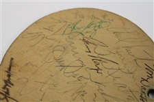 Firestone Employee Tag with 20+ Signatures Incl, Nicklaus, Player, Watson JSA ALOA