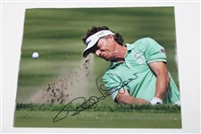 Four (4) Signed (Langer, Els, Kite, Nichols) Golf Photographs Major Winners  JSA ALOA