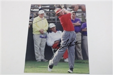 Four (4) Signed (Langer, Els, Kite, Nichols) Golf Photographs Major Winners  JSA ALOA