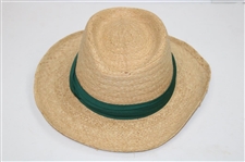 Masters Tournament Biltmore Straw Hat with Pine Green Band - L/XL