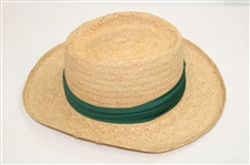 Masters Tournament Biltmore Straw Hat with Pine Green Band - L/XL