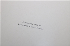 1905 'Practical Instruction in Golf' Book by Lancelot Cressy Servos