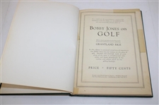 1931 'Bobby Jones on Golf' Green Hardcover Book w/1997 Unopened Collector's Edition
