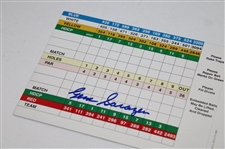 Gene Sarazen Signed (Marco) Island Country Club Florida Scorecard JSA ALOA