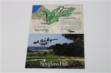 Norman, Price, Strange & Geiberger Signed Scorecards JSA ALOA