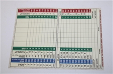 Norman, Price, Strange & Geiberger Signed Scorecards JSA ALOA