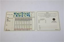 Norman, Price, Strange & Geiberger Signed Scorecards JSA ALOA