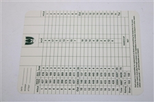 Floyd, Brewer, Kite & Crampton Signed Pine Valley Golf Club Scorecards