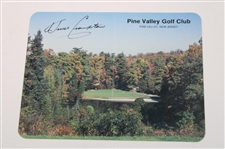 Floyd, Brewer, Kite & Crampton Signed Pine Valley Golf Club Scorecards