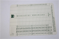 Floyd, Brewer, Kite & Crampton Signed Pine Valley Golf Club Scorecards