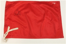 Three (3) Signed Golf Flags - Jacklin (Royal Lytham), Player (Blackmoor) & Graham (TPC) JSA ALOA