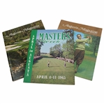 1965 Masters Week 'April in Augusta' Magazine Plus 1978 & 1980 Augusta Magazines