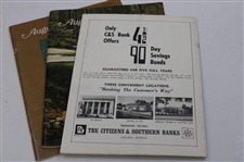 1965 Masters Week 'April in Augusta' Magazine Plus 1978 & 1980 Augusta Magazines
