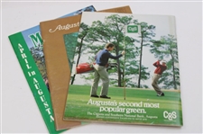 1965 Masters Week 'April in Augusta' Magazine Plus 1978 & 1980 Augusta Magazines