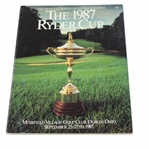 1987 Ryder Cup at Muirfield Village Golf Club Program