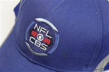 Five (5) Various Official CBS Sports Media Issued NFL Hats - Unworn