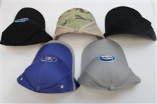 Five (5) Various Official CBS Sports Media Issued NFL Hats - Unworn