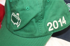 Eleven (11) 2014 Masters Tournament Various Dated, Par-3 & Large Logo Hats