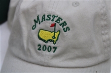 Six (6) 2007 & 2013 Masters Tournament Various Dated, Par-3 & Large Logo Hats
