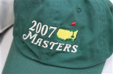 Six (6) 2007 & 2013 Masters Tournament Various Dated, Par-3 & Large Logo Hats