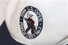 1999 US Open at Pinehurst No. 2 White w/Navy Hat & Pinehurst No. 2 Logo Hat