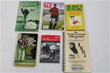 Twenty (20) Golf Books Including 'The Singular History Of The Golf Tee' By Irwin Valenta