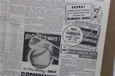 April 13, 1953 New York Times Page 'Hogan Captures Masters Golf'