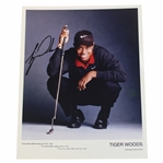 Tiger Woods Signed 1997 IMG 8x10 Photo - Rare JSA #ZZ01219