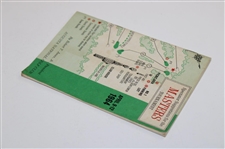 1964 Masters Tournament Spectator Guide - Arnold Palmer Winner