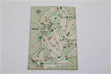1964 Masters Tournament Spectator Guide - Arnold Palmer Winner