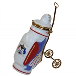 2004 Ryder Cup at Oakland Hills Ltd Ed Porcelain Golf Bag w/Carrier