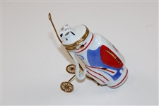 2004 Ryder Cup at Oakland Hills Ltd Ed Porcelain Golf Bag w/Carrier