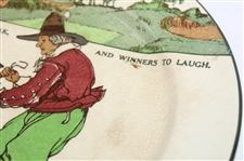 Royal Doulton Give Losers Leave To Speak, And Winners To Laugh Plate