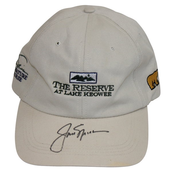 Jack Nicklaus Signed The Reserve At Lake Keowee Nicklaus Signature Course Hat JSA ALOA