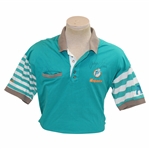 Payne Stewart Tournament-Worn Miami Dolphins Logo Golf Shirt w/Sponsors JSA #YY93382