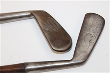 A.J. Christie Hand Forged Smooth Face LH Club w/Sheep Skin Grip & J. Duncan Stirling Gibson Star Iron