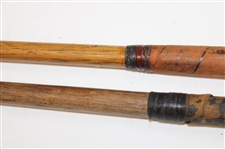 A.J. Christie Hand Forged Smooth Face LH Club w/Sheep Skin Grip & J. Duncan Stirling Gibson Star Iron