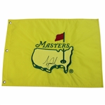 Tiger Woods Signed 1997 Masters Embroidered Flag JSA ALOA