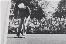 Ben Hogan 1950 US Open at Merion Winning Putt on 18th Green Wire Photo