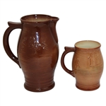 Large Royal Doulton Pitcher And Matching Mug