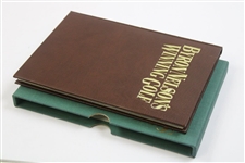 Byron Nelson Twice Signed 1973 'Byron Nelson's Winning Golf' LTD ED #484/500 Book JSA ALOA