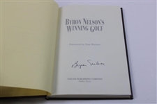 Byron Nelson Twice Signed 1973 'Byron Nelson's Winning Golf' LTD ED #484/500 Book JSA ALOA