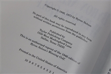 Byron Nelson Twice Signed 1973 'Byron Nelson's Winning Golf' LTD ED #484/500 Book JSA ALOA