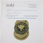 Brad Bryant’s 2006 Charles Schwab Cup at Sonoma Golf Club Badge